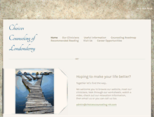 Tablet Screenshot of choicescounseling-nh.com